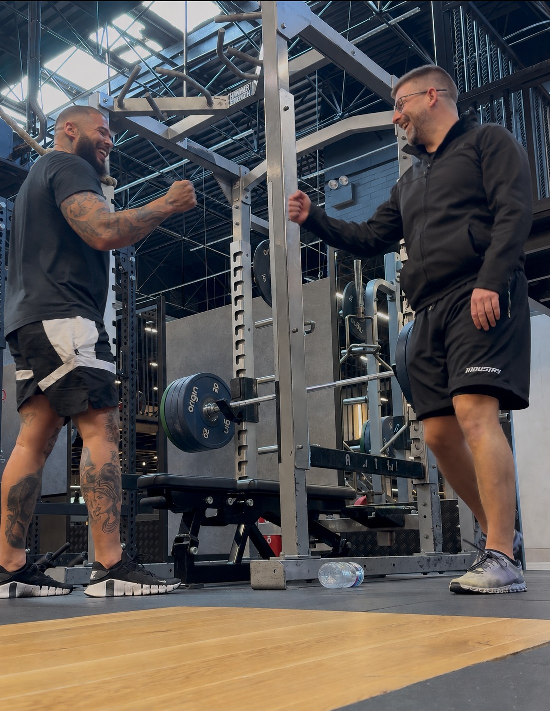Strength training in the gym